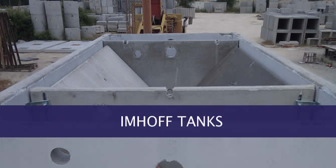 Imhoff tanks