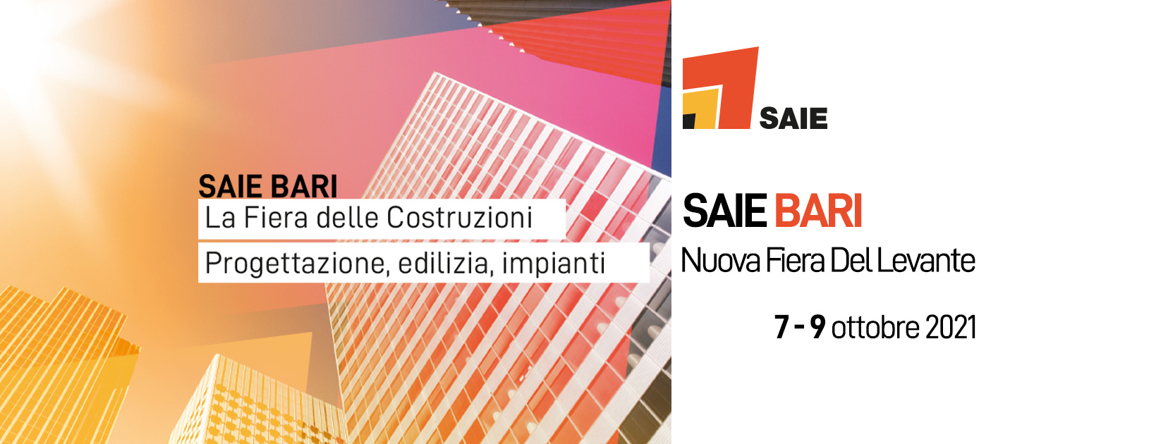 SAIE – Fiera delle Costruzioni, Progettazioni, Edilizia e Impianti…vi aspettiamo!