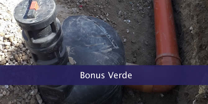 Bonus Verde per gli impianti di raccolta, trattamento e riutilizzo acqua piovana
