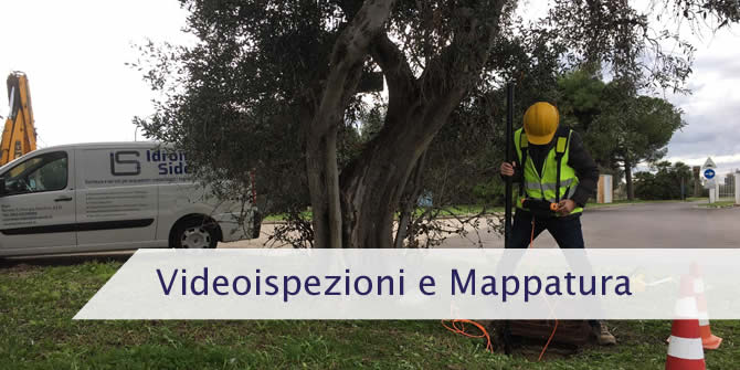 Videoispezioni e mappatura della rete fognatura pluviale presso ex stabilimento Enichem di Manfredonia