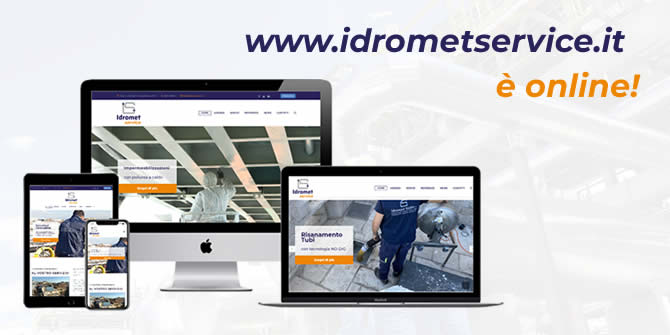 È online il nuovo sito web di Idromet Service