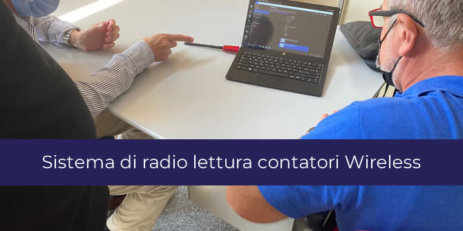 Sistema di radio lettura contatori Wireless, Nuova Fiera del Levante